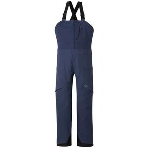 Men’s Skytour Ascent Shell Bibs. Blue Medium